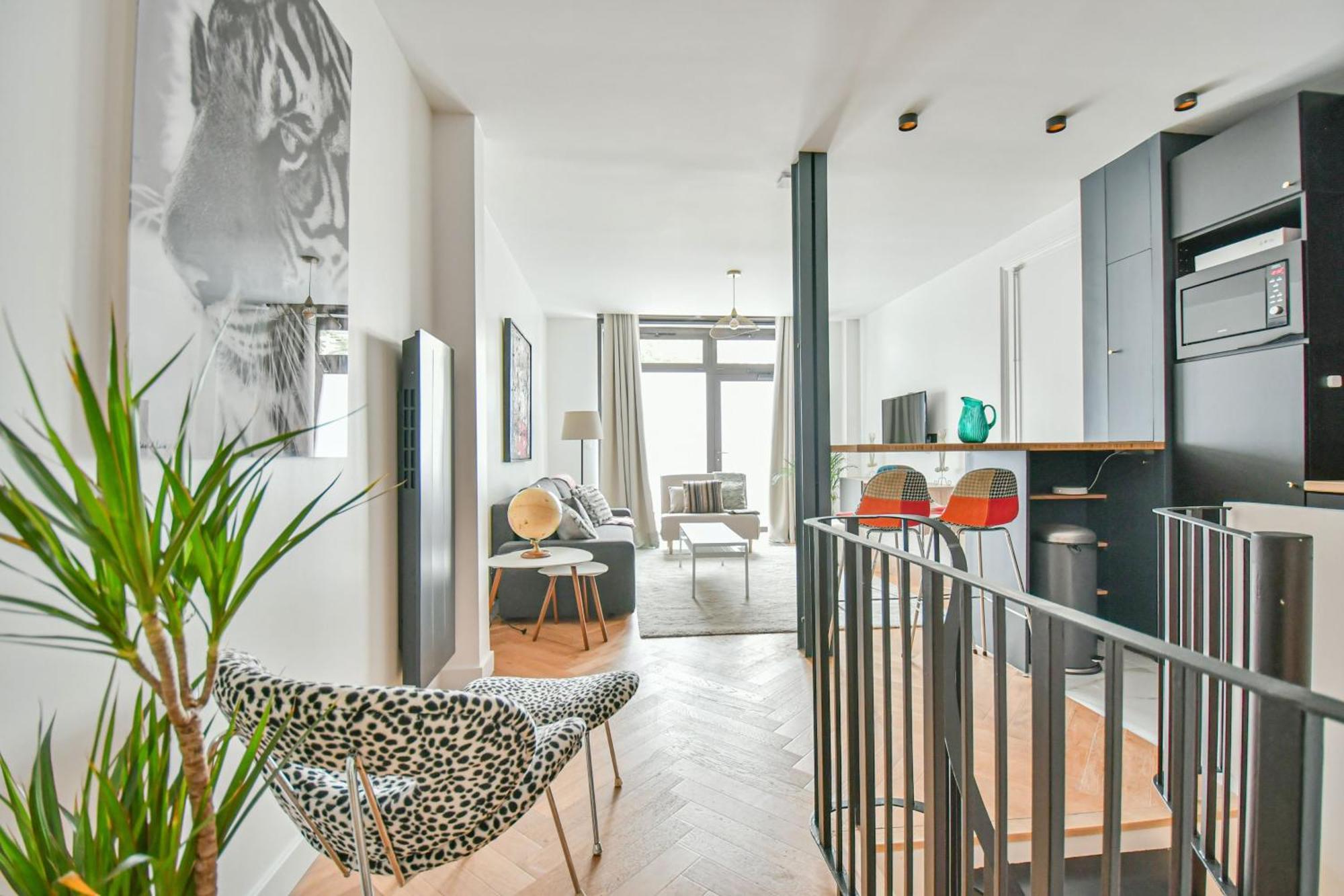 Duplex A Paris Saint-Ambroise Apartment Екстериор снимка